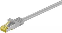 Goobay Cablu patch SFTP PiMF CAT7 mufat 3m gri cupru ecranat Goobay (71719) - drumix