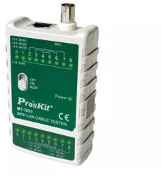 Pro sKit Mini tester pentru cablu BNC si retea RJ45 ProsKit (MT-7031) - drumix