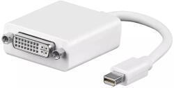 Goobay Cablu adaptor mini DisplayPort la DVI-I 24+5 PL alb Goobay (31728) - drumix