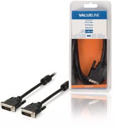Valueline Cablu DVI-D 24+1-pin tata - DVI-D 24+1-pin tata 2m VALUELINE (VLCB32000B20) - drumix