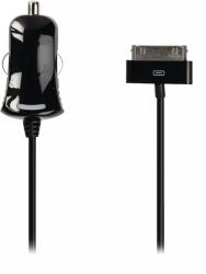 Valueline Incarcator auto 12-16V - iPhone cu 30pini 1m negru Valueline (VLMP39890B10) - drumix