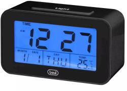 Trevi Ceas desteptator cu LCD SLD 3P50 termometru calendar negru Trevi (SLD 3P50 BK)