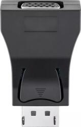 Goobay Adaptor DisplayPort tata - VGA mama contacte aurite Goobay (63489)