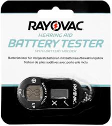 Rayovac Tester Rayovac pentru baterii auditive zinc aer 10 /13 /312 /675 Ecran LCD (BATTERY-TESTER-RAYOVAC) - drumix