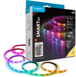 Modee Banda LED Smart Modee 12W telecomanda 2700K +RGB 680lm IP20 5m MSL-LS12W5MRGB2700K-R (MSL-LS12W5MRGB2700K-R)