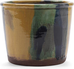 Serax Ghiveci Glazed Shades, 20 cm, galben-albastru (B5625029-999)