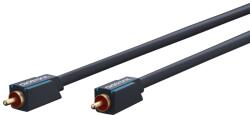 clicktronic Cablu audio-video Profesional 1x RCA tata-tata 5m 75ohm OFC cupru dublu ecaranat AWG24 aurit Clicktronic 70447 (70447) - drumix