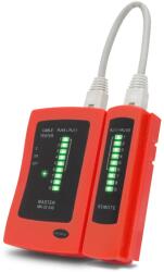 Maxwell Aparat de testare MAXWELL 25340 pentru cabluri RJ11 RJ12 RJ45 Maxwell Digital (25340)