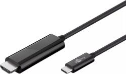 Goobay Cablu USB Type C la HDMI tata-tata 1.8m 4K GOOBAY (77528) - drumix