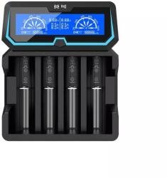 XTAR Incarcator universal acumulatori x4 LCD 230V XTAR X40BBJ13683 (X40BBJ13683) - drumix Incarcator baterii
