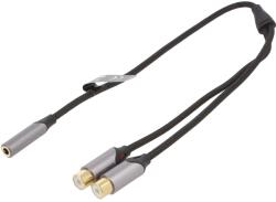 Vention Cablu adaptor audio Stereo Jack 3.5 mm mama - 2x RCA mama 0.3m VENTION BCOHY (BCOHY) - drumix