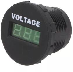 SCI Voltmetru 6-33VDC negru-verde SCI A25-1-BB3-G (A25-1-BB3-G) - drumix