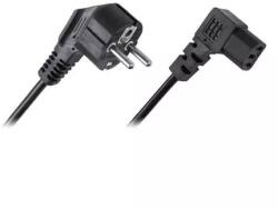 Cabletech Cablu alimentare PC 3m conectori la 90 grade Cabletech (KPO2772B-3)