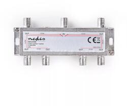 Nedis Distribuitor semnal TV Nedis splitter 1 intrare - 6 iesiri 5-2400Mhz (SSPL610ME) - drumix