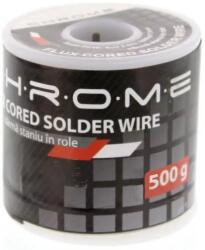 CHROME Fludor 500gr 1mm Sn60 Pb40 flux 2% Chrome (TIN-500GR/1.0MM-CHR) - drumix