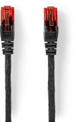 Nedis Cablu de retea UTP Nedis Cat6 patch cord 50m 1GB RJ45-RJ45 negru (CCGP85900BK500) - drumix