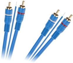 Cabletech Cablu 2x RCA 5m cu remote Cabletech (KPO2669-5) - drumix