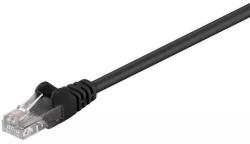 Goobay Cablu retea CAT5e UTP 2x RJ45 25m negru Goobay (95640) - drumix