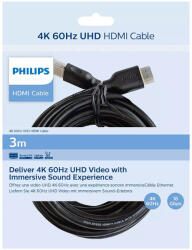 Philips Cablu HDMI 2.0 UHD 3m 4K60Hz PHILIPS SWV5531/00 18Gbps Ethernet ARC (SWV5531/00) - drumix