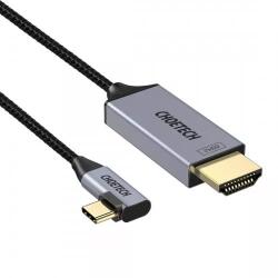 Choetech Cablu USB Type C 90grade - HDMI 1.8m Choetech XCH-1803 (XCH-1803) - drumix