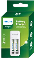Philips Incarcator USB Philips pentru acumulatori AA/AAA +2x AAA (LR03) 700mAh inclusi SCB2070NB/00 (SCB2070NB/00) Incarcator baterii