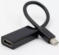 Well Cablu adaptor HDMI mama - mini Displayport tata 15cm Well (ADAPT-HDMIF/MDPM-0.15BK-WL) - drumix