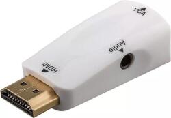 Goobay Adaptor HDMI tata - VGA mama 3.5 mm jack Goobay (44793) - drumix