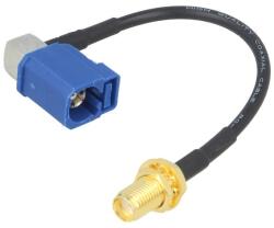 JC Antenna Cablu adaptor Fakra mama - SMA mama in unghi drept 10cm JC Antenna AD. ANT. 005 (AD.ANT.005)