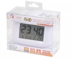 Trevi Ceas de masa cu alarma termometru alb Trevi (SLD 3016 WE)