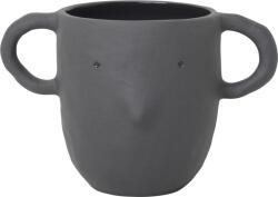 ferm LIVING Ghiveci Mus 12 cm gri închis (100100104)