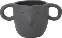 ferm LIVING Ghiveci Mus 9 cm gri închis (100099104)