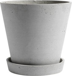 HAY Ghiveci Hay 21, 5 cm gri cu suport (AB394-A604-AB48)