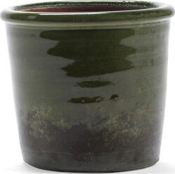 Serax Ghiveci Glazed Shades, 15 cm, verde închis (B5625028-500)