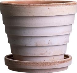 Bergs Potter Ghiveci Planet Venus 14 cm roz cu suport (PLAR14S)