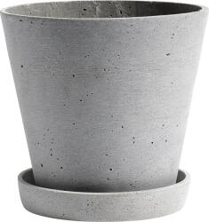 HAY Ghiveci Hay 17, 5 cm gri cu suport (AB394-A603-AB48)