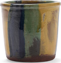 Serax Ghiveci Glazed Shades, 15 cm, galben-albastru (B5625028-999)