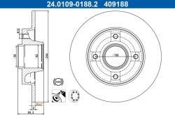 ATE Disc frana Peugeot 208 I, 2008 I ATE 24.0109-0188.2 (24.0109-0188.2)