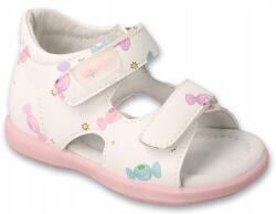 Befado gyerek szandál Ökológiai fehér 25-ös méret (170P116)