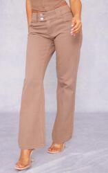 Prettylittlething Barna Hosszú Farmer Nadrág Széles Szárú Prettylittlething 38