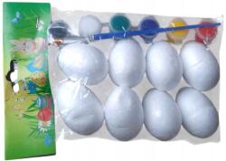  Hungarocell tojás kicsi 8 db-os decoupage dekoráció festékkel (OS-JAJO10)