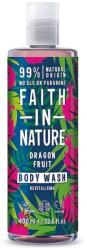 Faith in Nature Gel de dus natural, revitalizant cu fructul dragonului, 400 ml