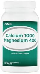 GNC Calciu 1000 mg + Magneziu 400 mg, 180 tablete, GNC