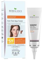 BIOBALANCE Crema solara uniformizanta, Aqua Fusion, SPF 50+, 40ml