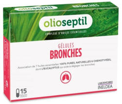 INELDÉA Laboratories Olioseptil Bronches (Bronhii), 15 capsule