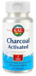 KAL Secom Charcoal Activated (Carbune medicinal) 280mg, 50 capsule