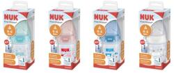 Nuk First Choice Biberon cu tetina silicon M, 0-6luni, diverse modele, 1 bucata, 150 ml