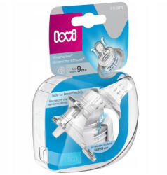 LOVI Dynamic, Tetina silicon, Cu flux mare, +9 luni, 2 bucati
