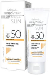 FARMEC Crema pentru fata SPF 50 tenta aurie H3 Derma+ Sun, 50 ml, Gerovital