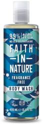 Faith in Nature Gel de dus natural, fara parfum, hipoalergenic, 400 ml