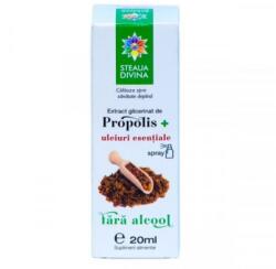 Steaua Divina Extract glicerinat de propolis cu uleiuri esentiale, 20 ml, Steaua Divina